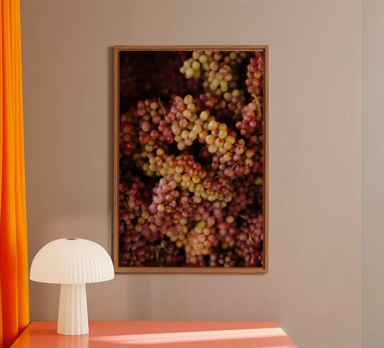 Uva della Georgia (Varzia) alluminio dibond da art picture