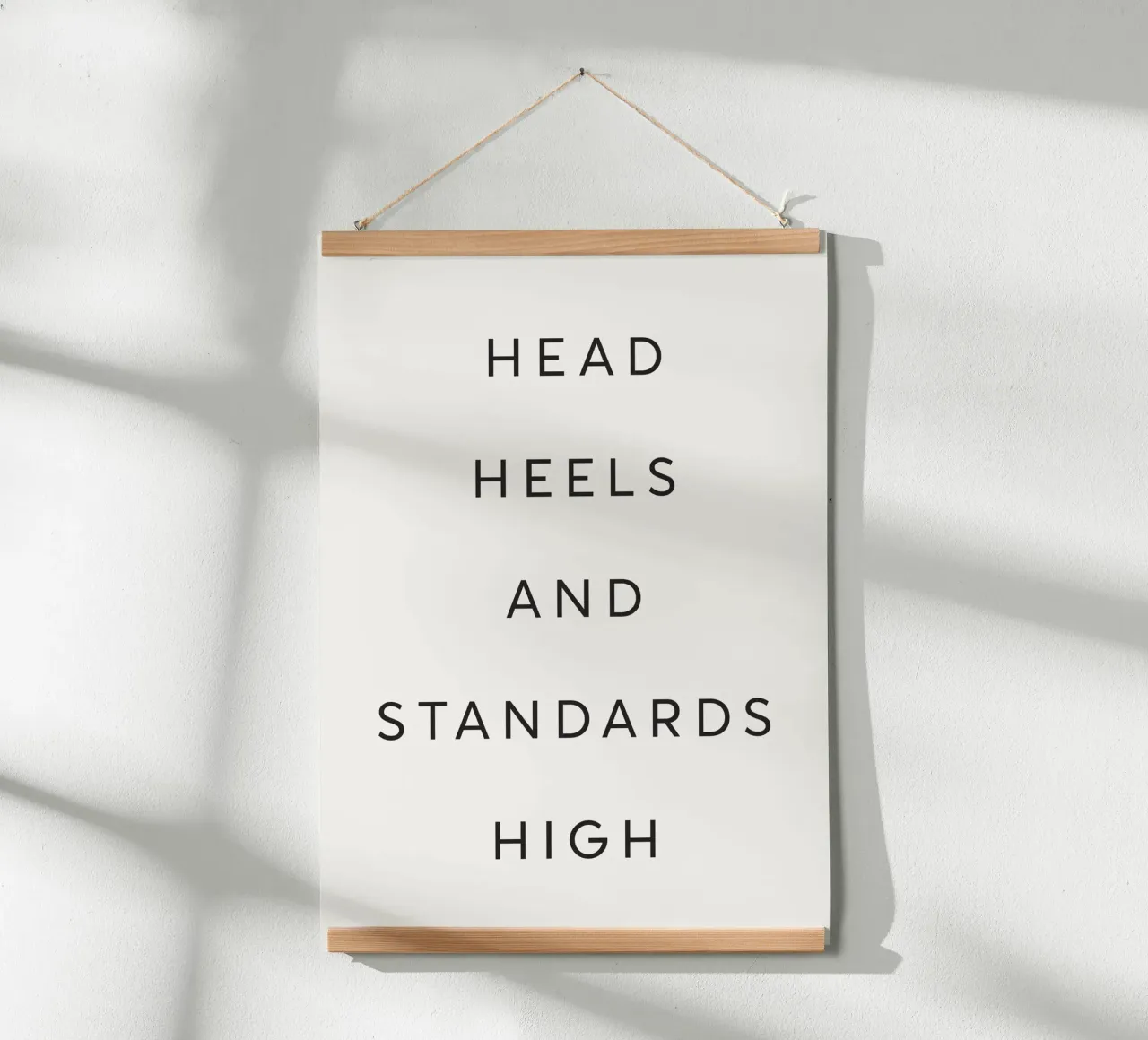 Head, Heels & Standards High Hahnemühle von Lolly & Roobs