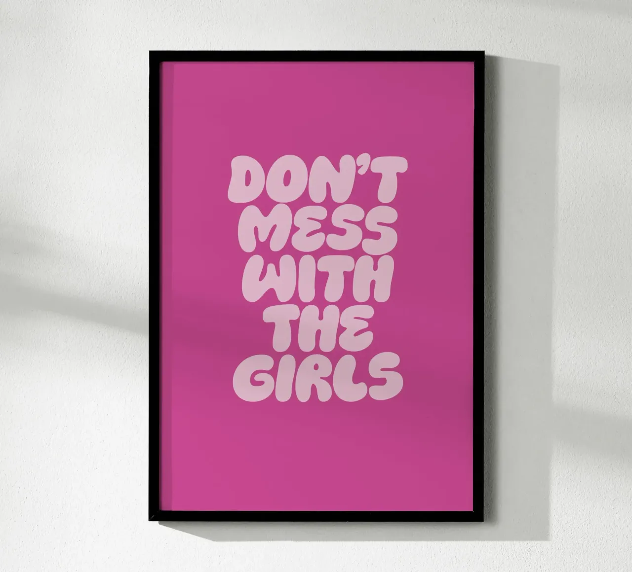 Non scherzare con le ragazze carta hahnemühle da Lolly & Roobs
