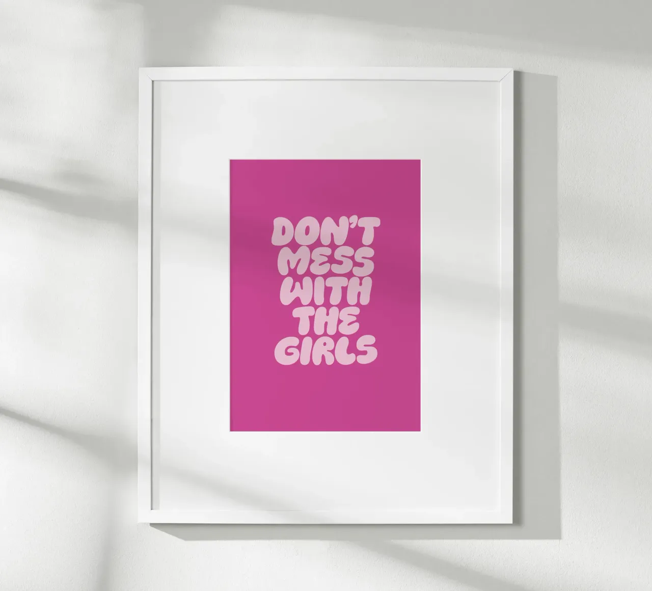 Non scherzare con le ragazze carta hahnemühle da Lolly & Roobs