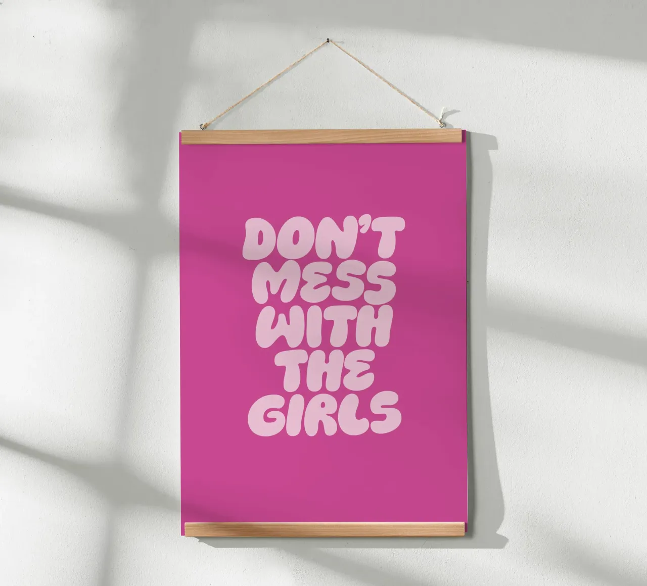 Non scherzare con le ragazze carta hahnemühle da Lolly & Roobs
