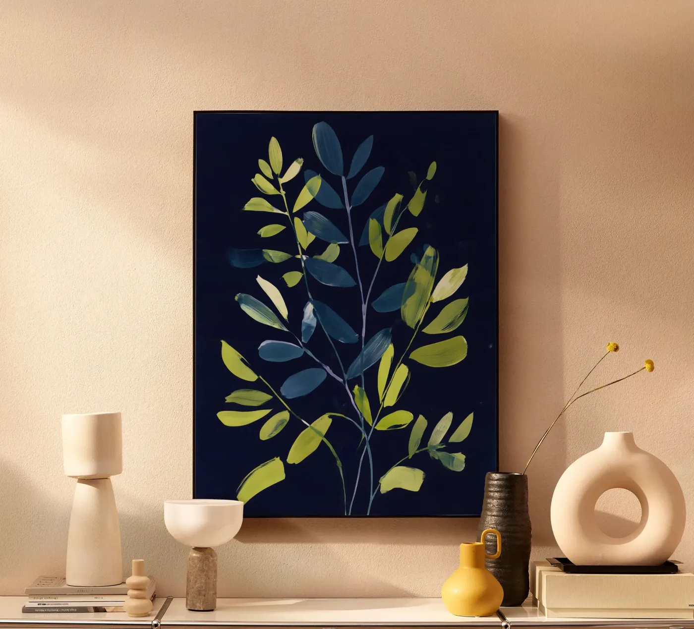 Celestial Green Acryl-Glas von Sophia Calder Studio