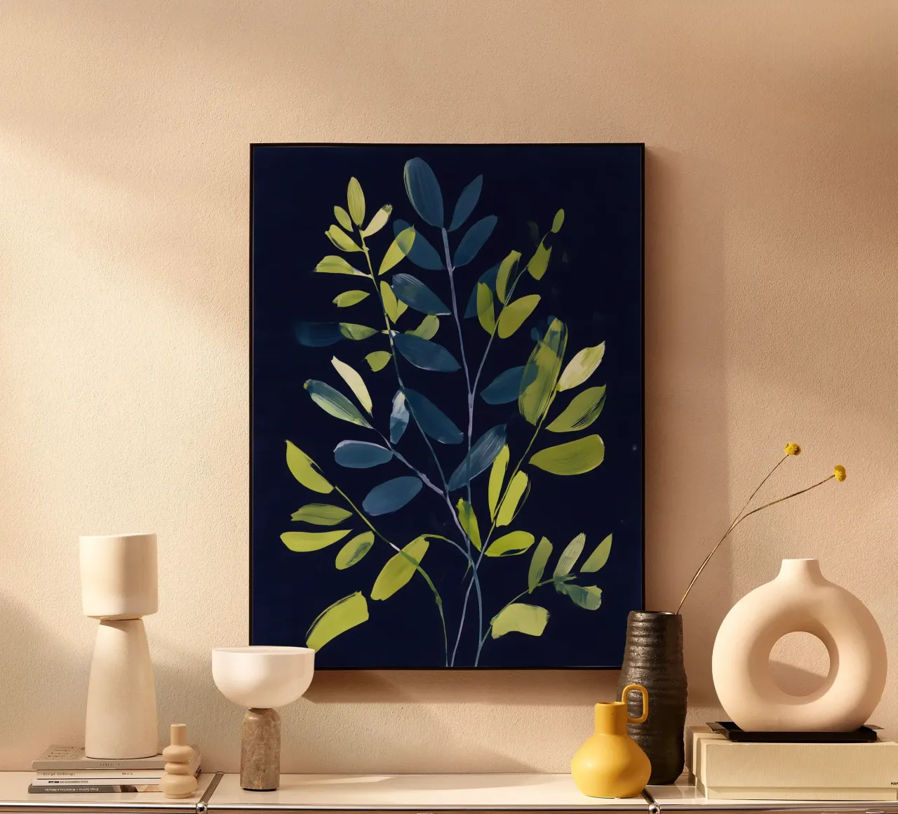 Vert céleste plexiglas de Sophia Calder Studio