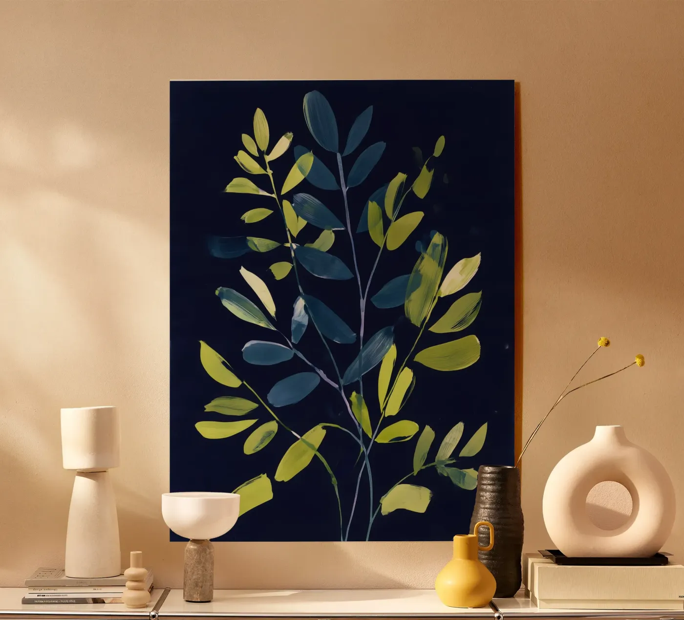 Celestial Green Acryl-Glas von Sophia Calder Studio