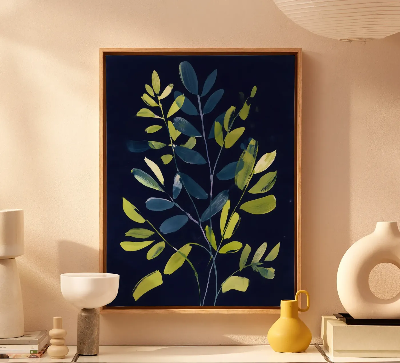 Celestial Green tela da Sophia Calder Studio