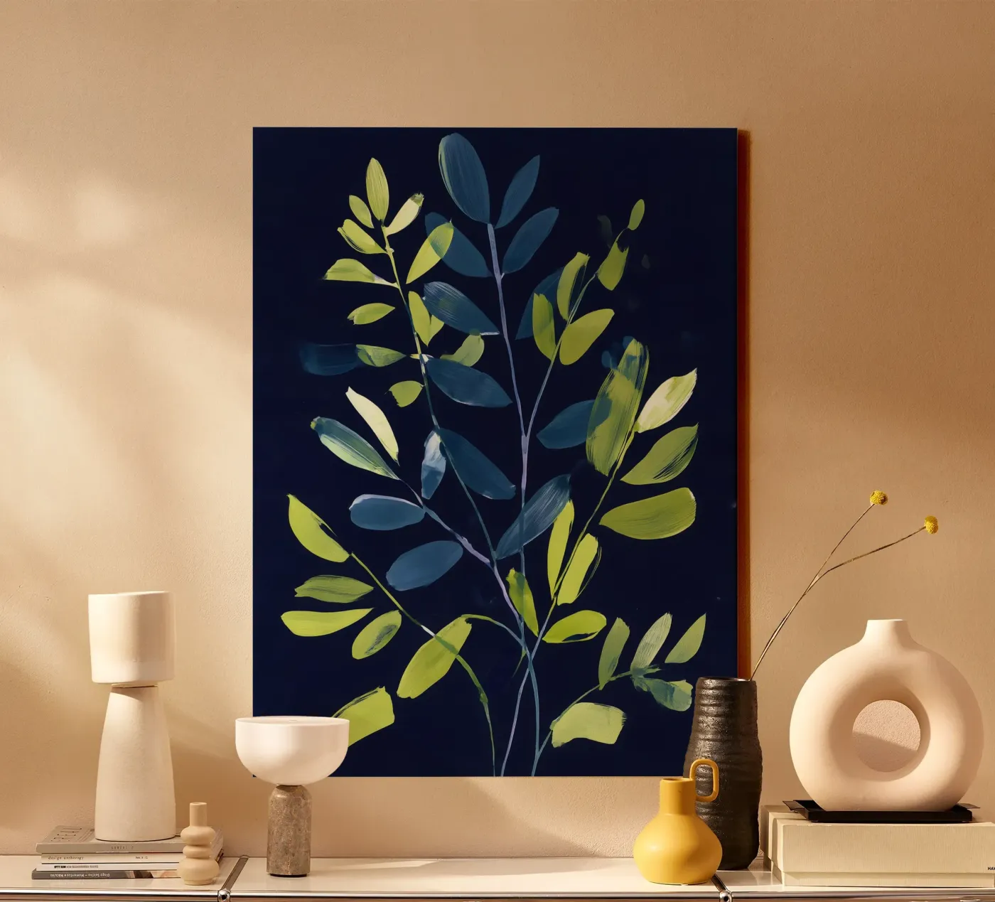 Celestial Green tela da Sophia Calder Studio