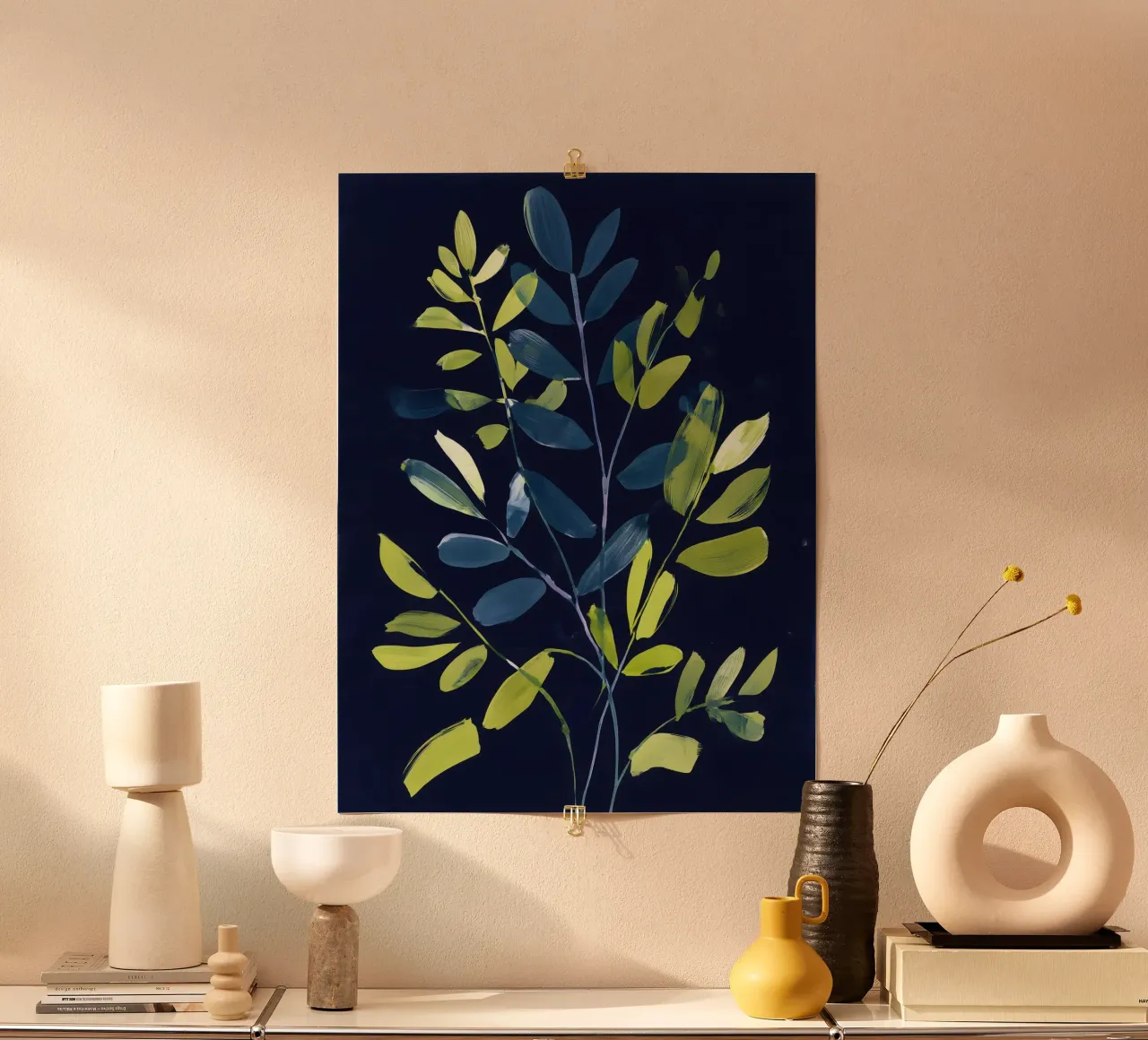 Celestial Green poster by Sophia Calder Studio