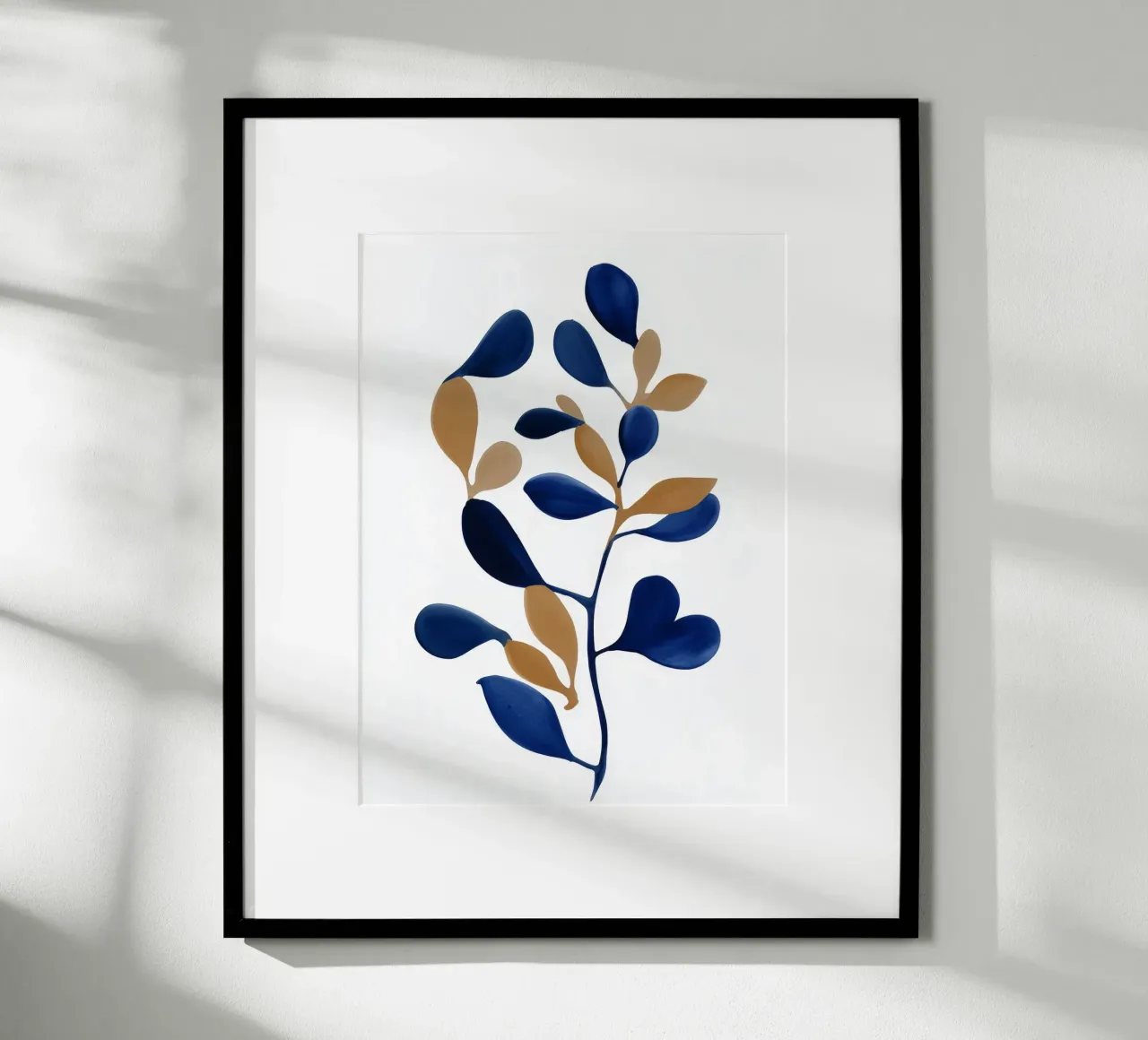 Ramo Indaco poster da Sophia Calder Studio