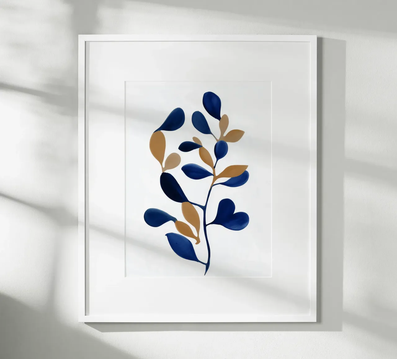 Ramo Indaco poster da Sophia Calder Studio