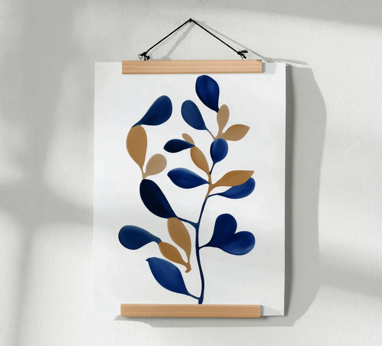 Ramo Indaco poster da Sophia Calder Studio