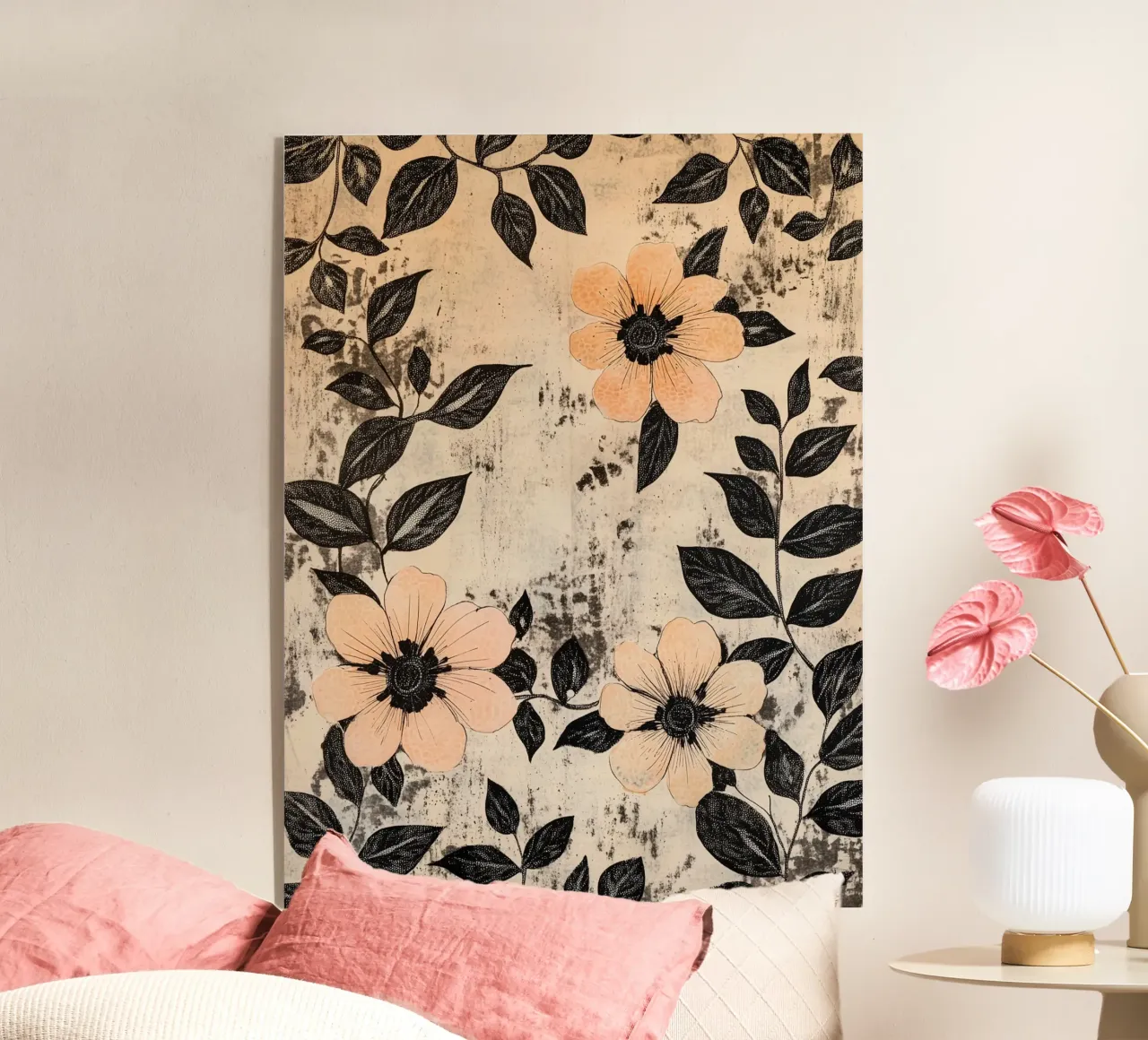 Petalo nero plexiglass da Sophia Calder Studio