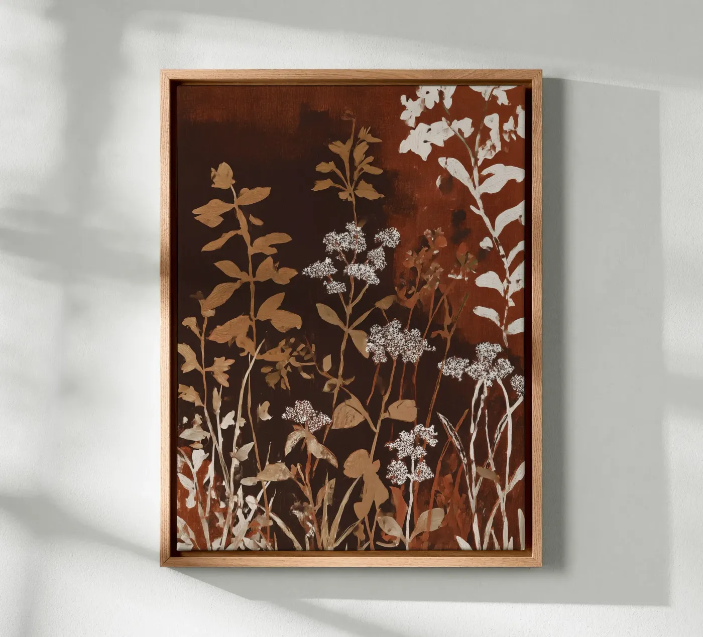 Prato di ruggine tela da Sophia Calder Studio