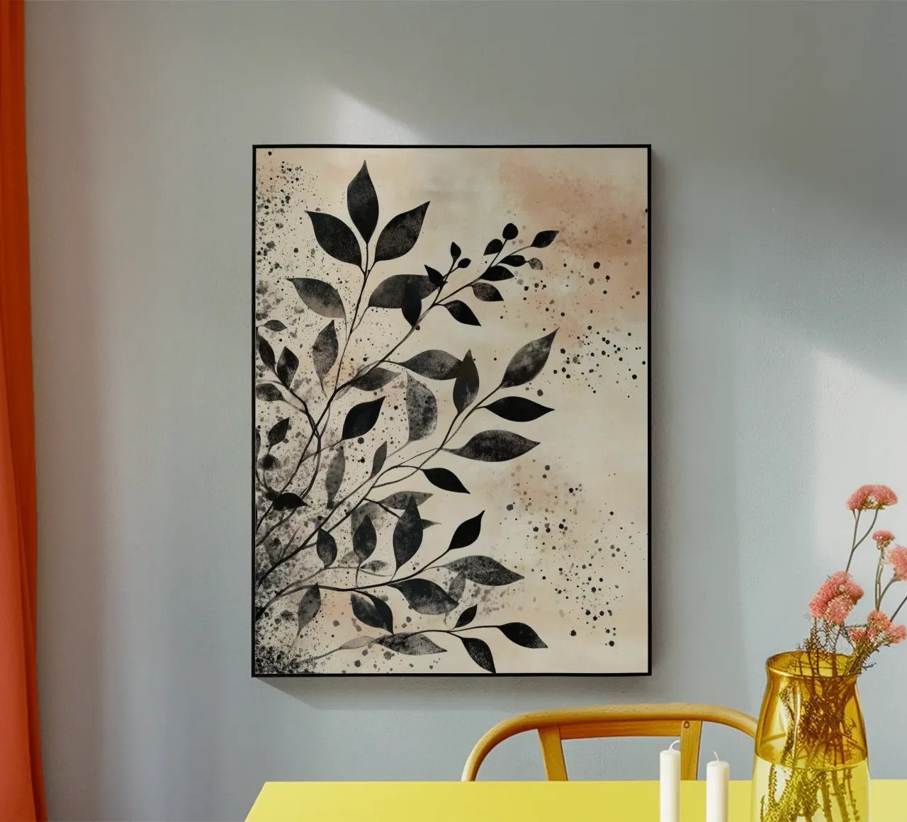 Shadowed Branches plexiglas de Sophia Calder Studio