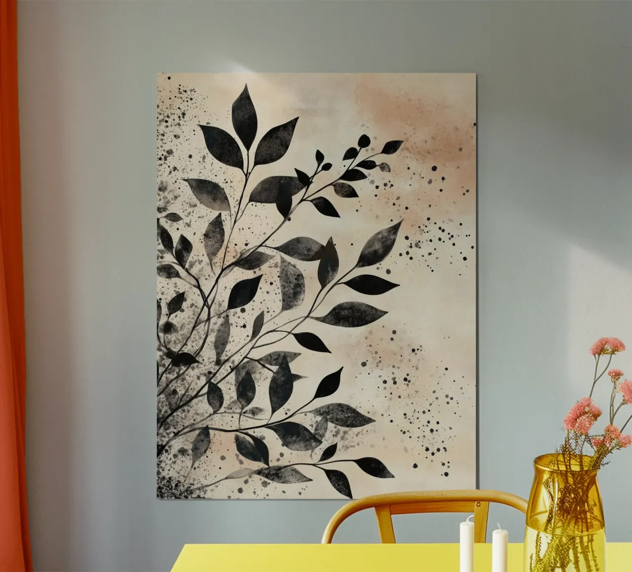 Shadowed Branches poster by Sophia Calder Studio