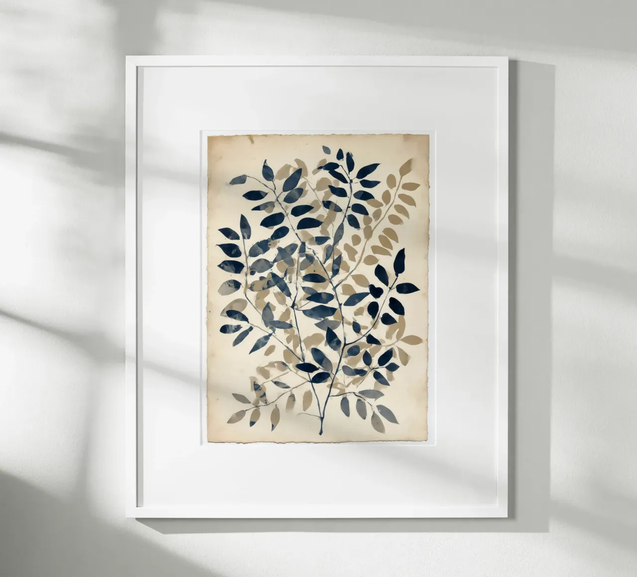 Indigo Branches carta hahnemühle da Sophia Calder Studio