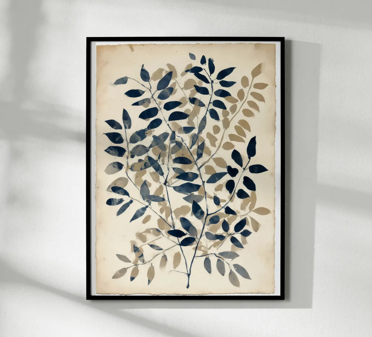 Indigo Branches carta hahnemühle da Sophia Calder Studio