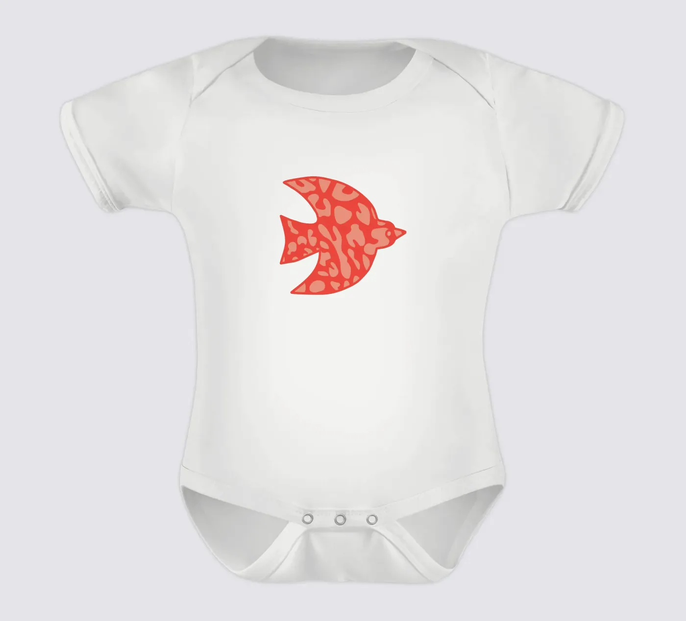 oiseau leopard orange body bébé de alice