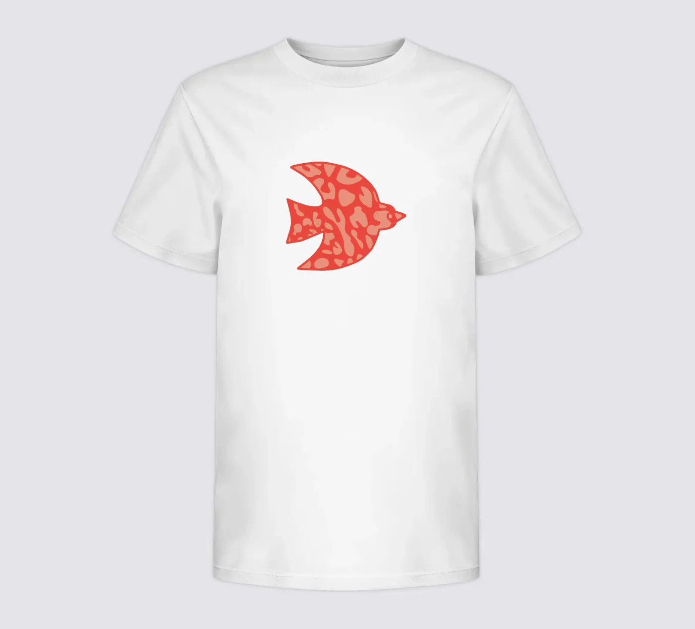 oiseau leopard orange t-shirt bambini da alice