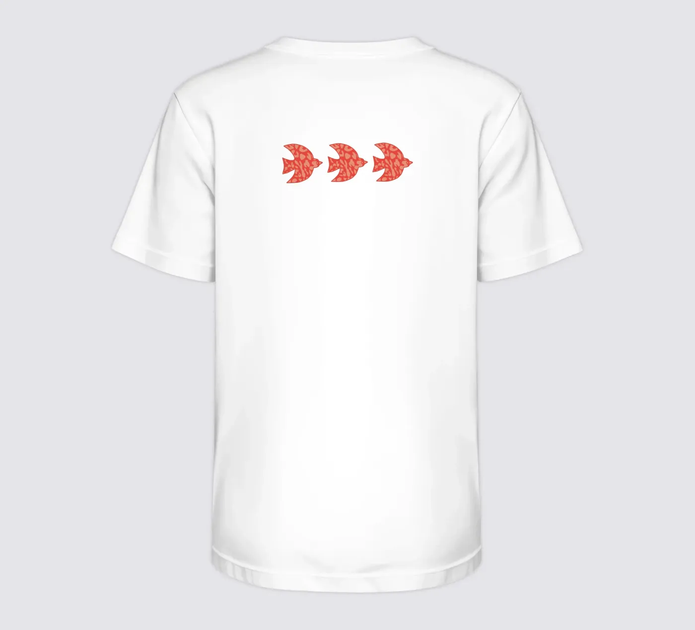 oiseau leopard orange t-shirt bambini da alice