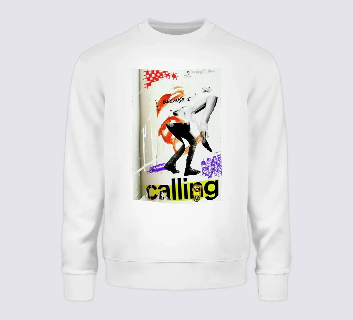 Because I felpa da Sandrine Pagnoux