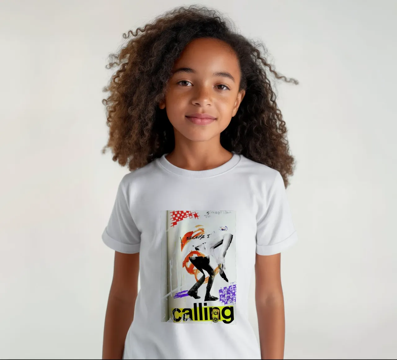 Because I t-shirt bambini da Sandrine Pagnoux