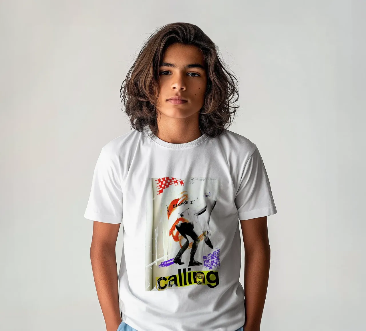 Because I t-shirt bambini da Sandrine Pagnoux