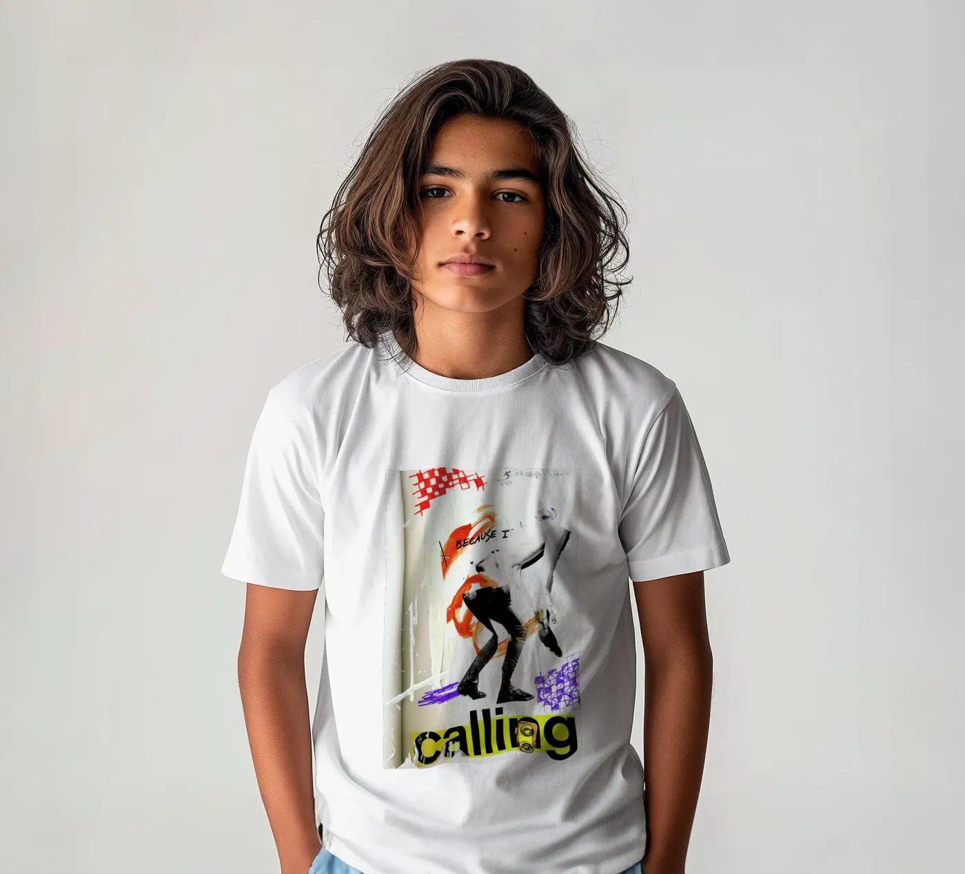 Because I t-shirt bambini da Sandrine Pagnoux