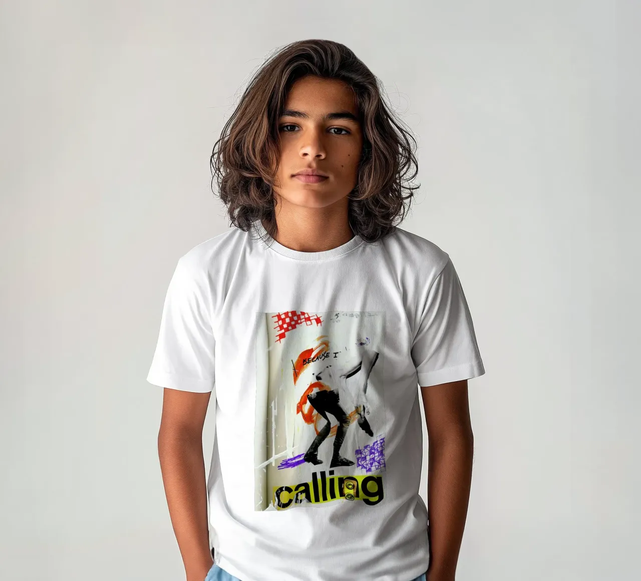 Because I t-shirt bambini da Sandrine Pagnoux