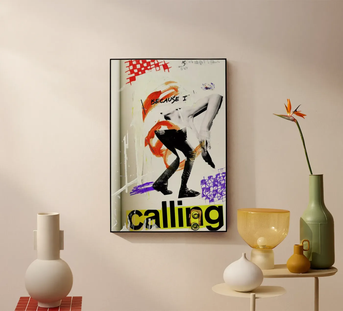 Because I Acryl-Glas von Sandrine Pagnoux