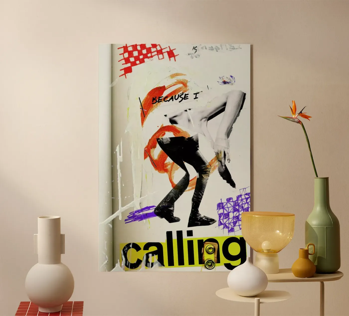 Because I Acryl-Glas von Sandrine Pagnoux