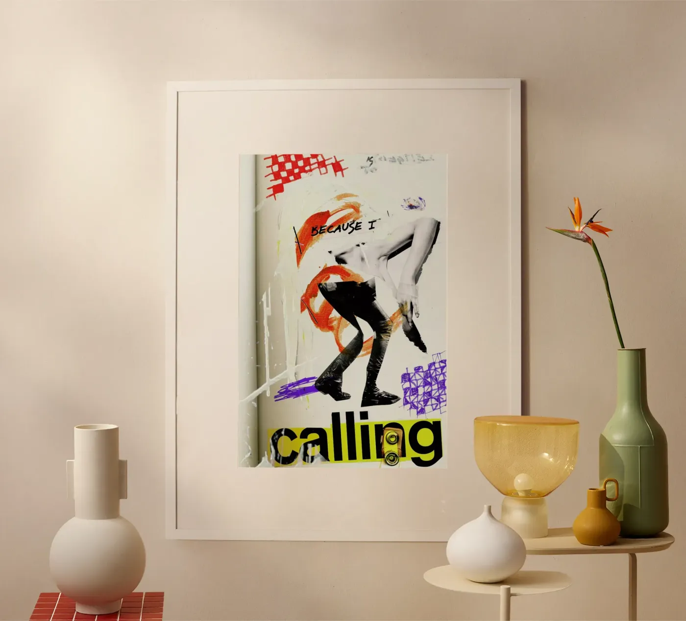 Because I Poster von Sandrine Pagnoux
