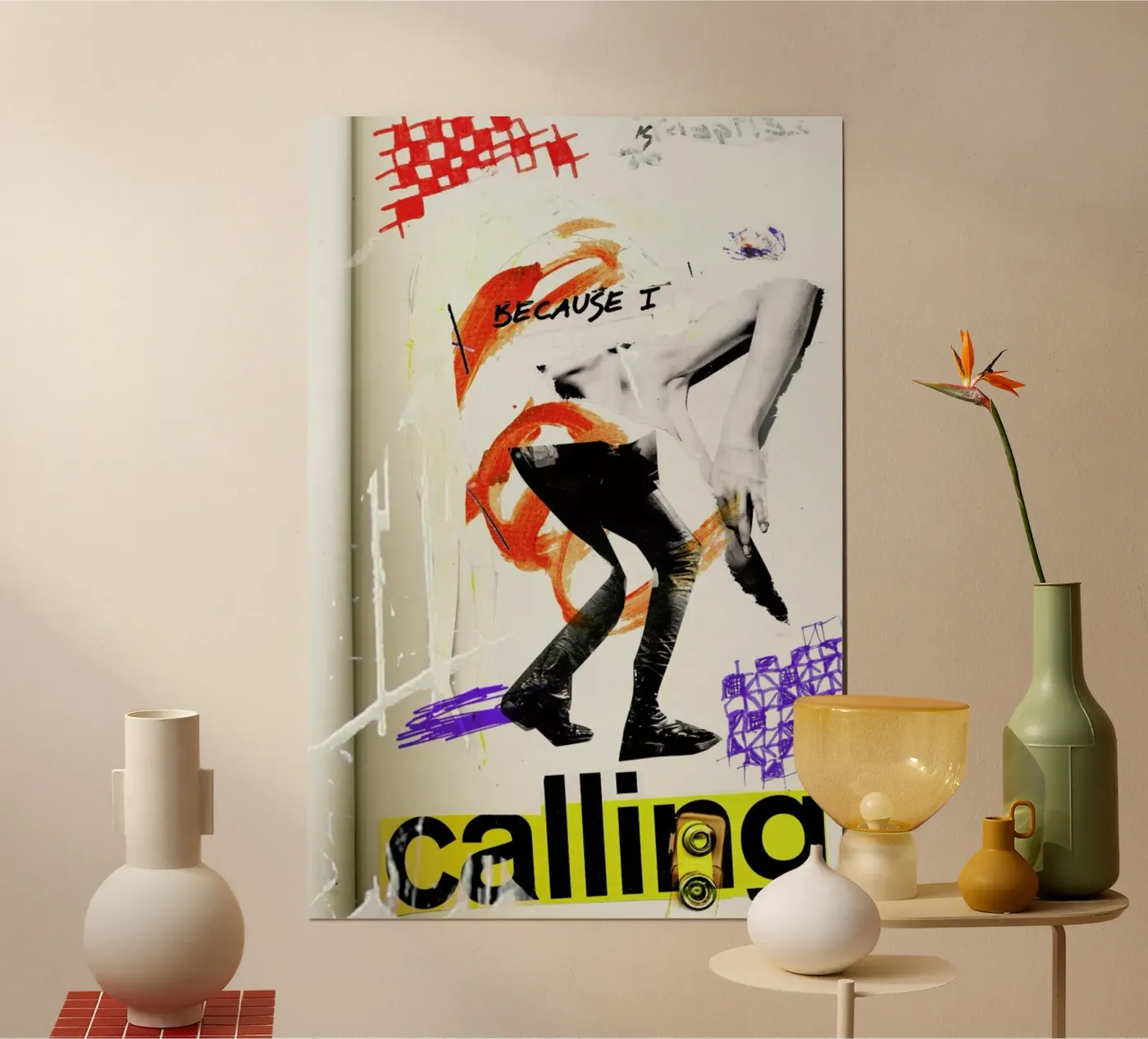 Because I Poster von Sandrine Pagnoux