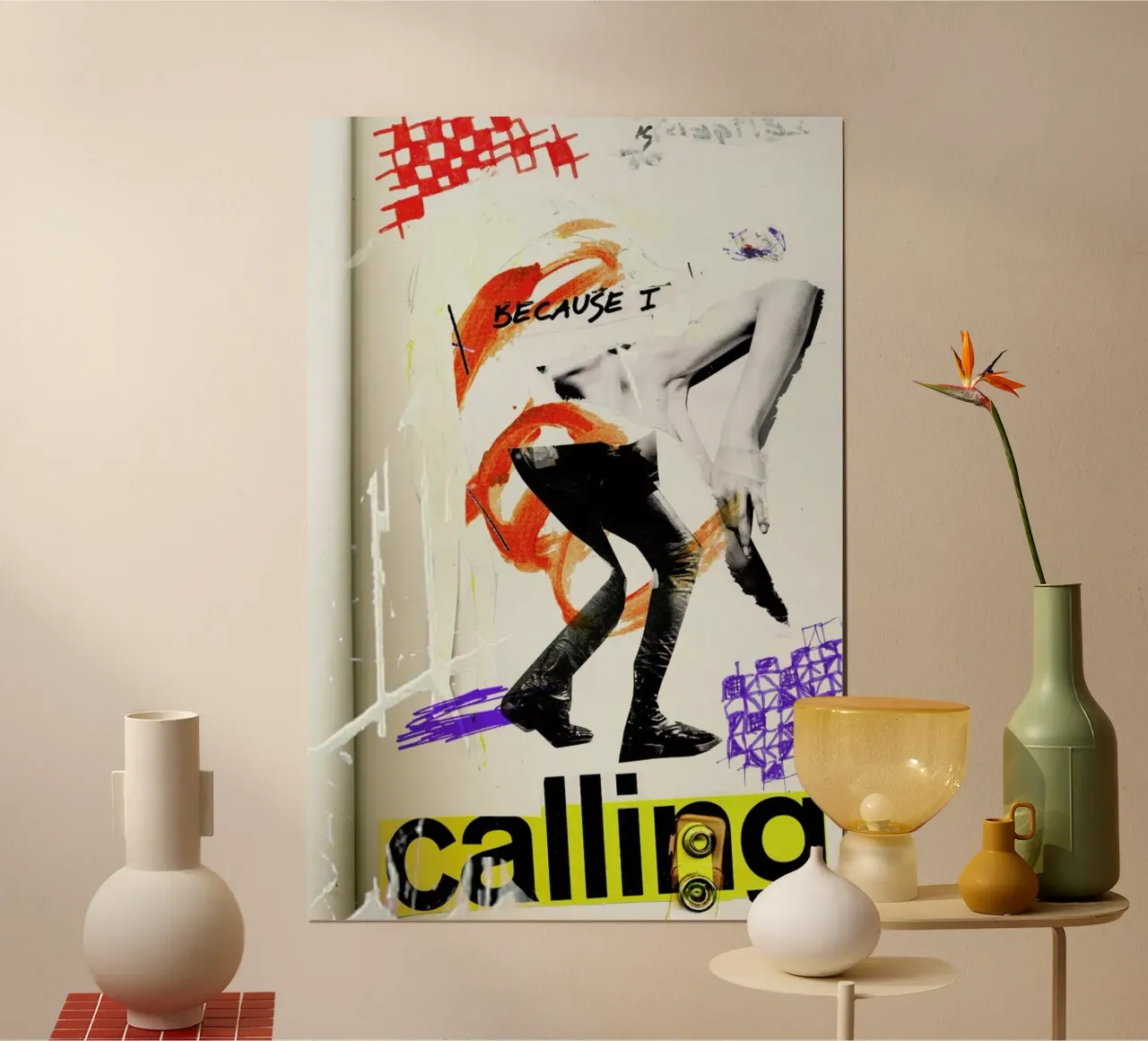 Because I poster da Sandrine Pagnoux