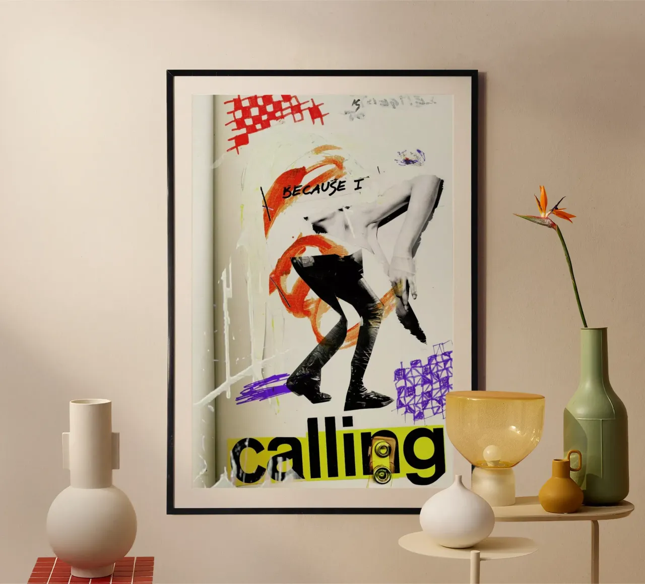 Because I poster da Sandrine Pagnoux