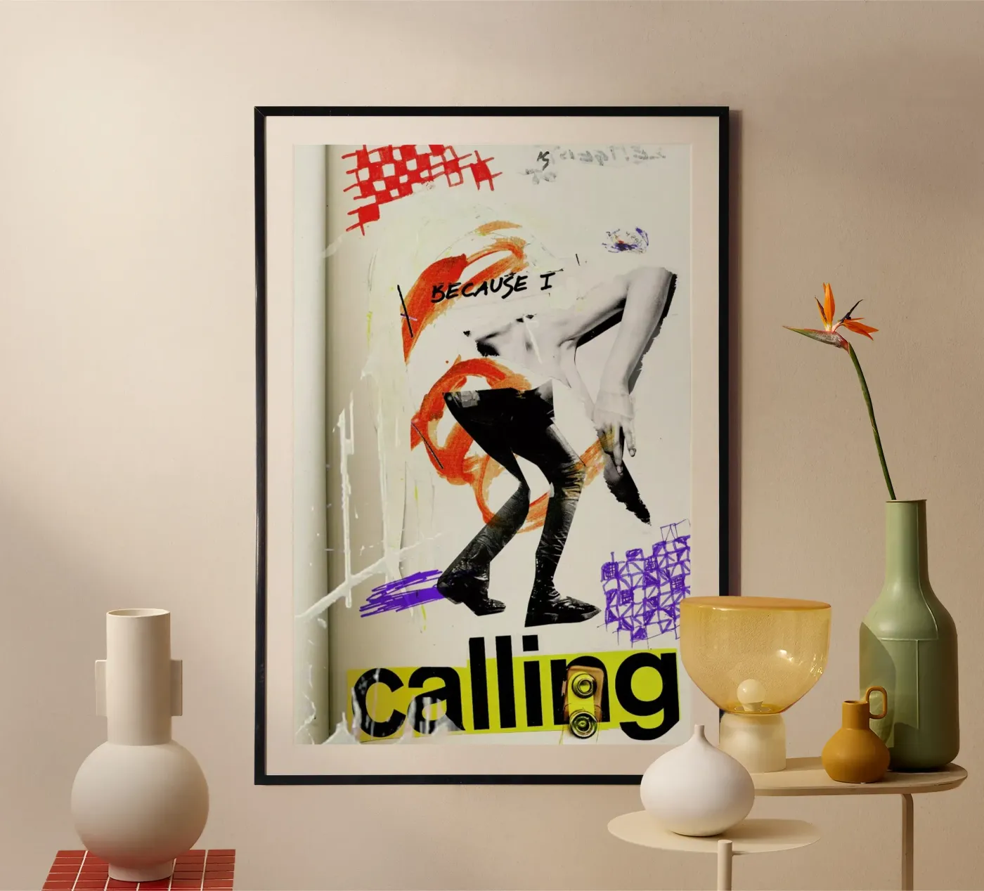 Because I Poster von Sandrine Pagnoux