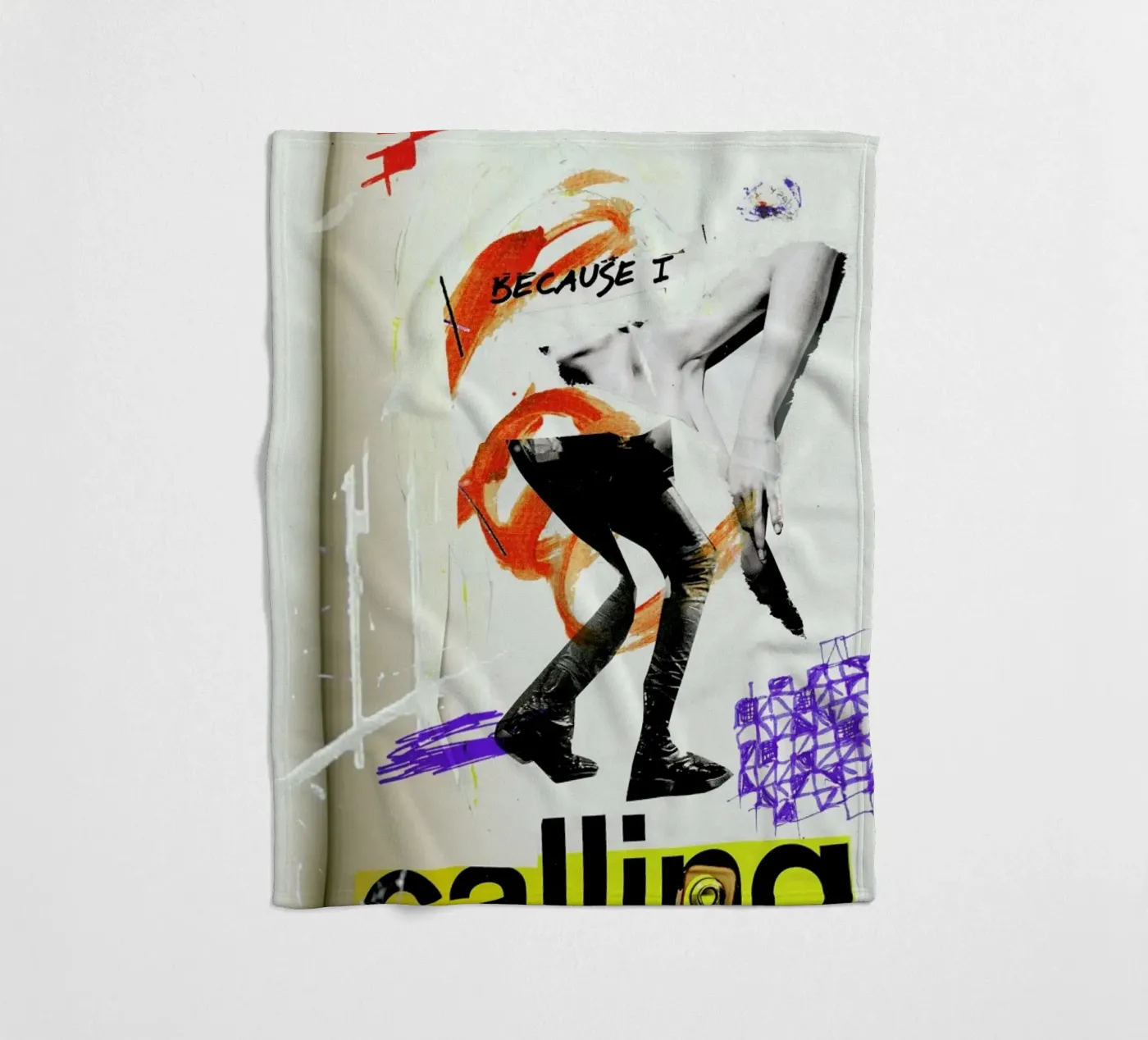 Because I fleecedeken van Sandrine Pagnoux