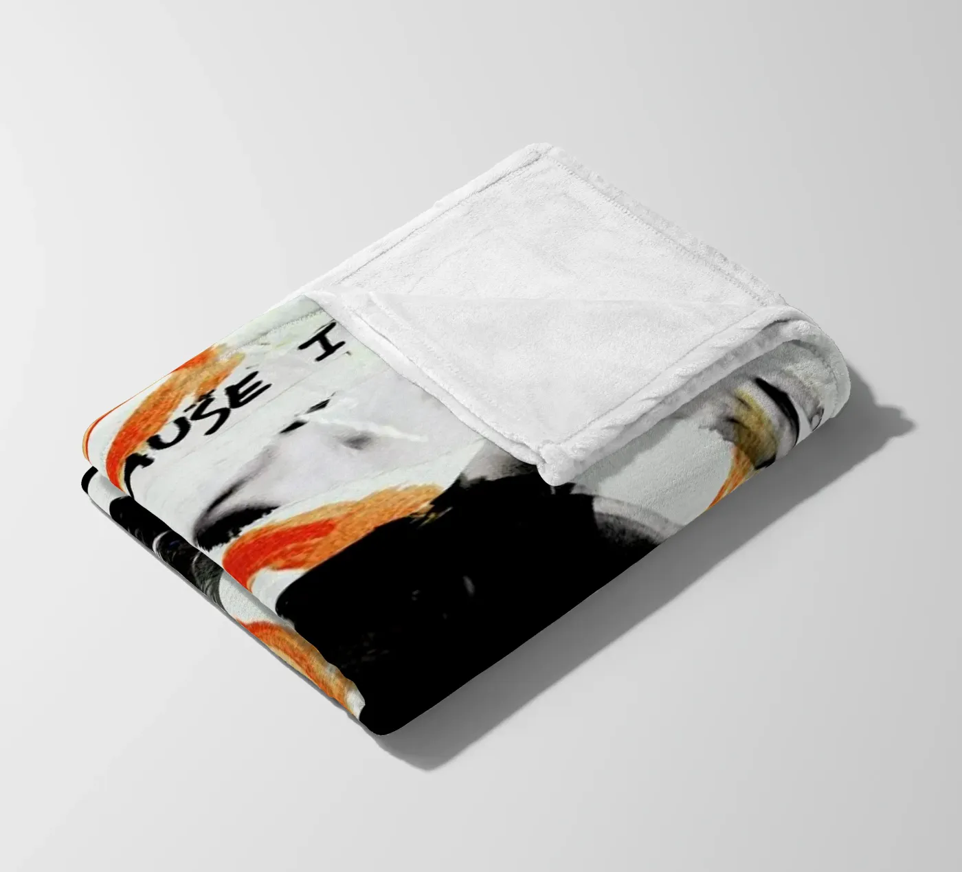 Because I Fleecedecke von Sandrine Pagnoux