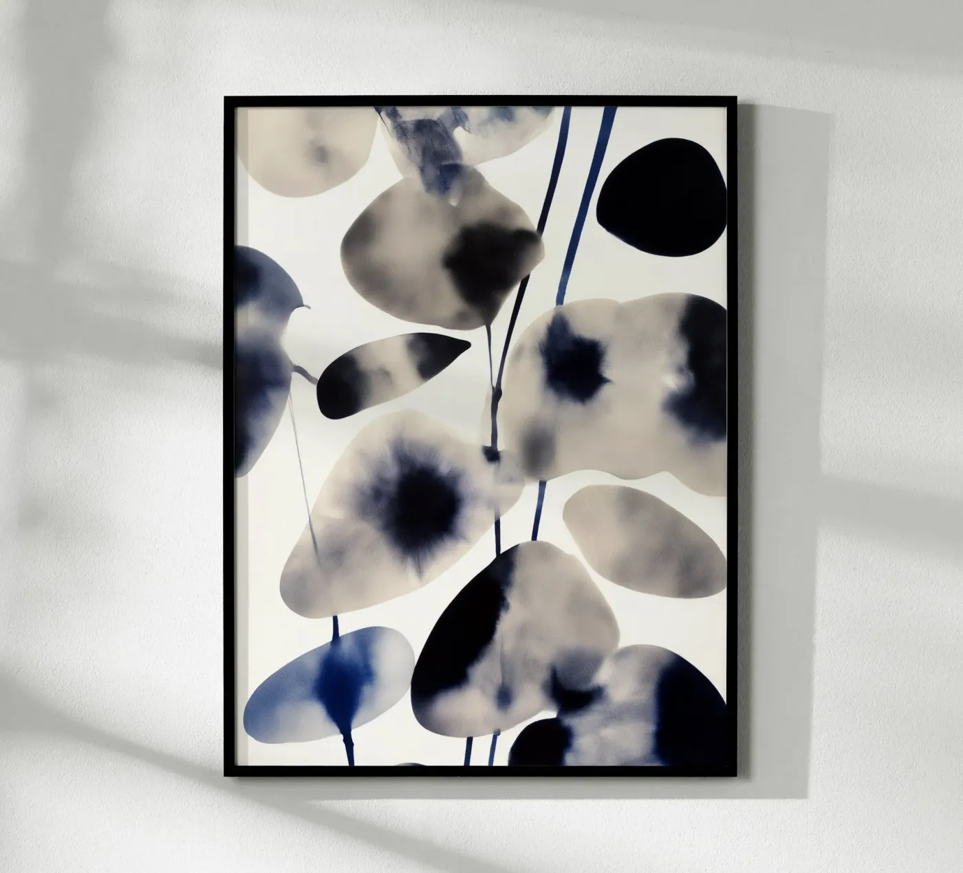 Indigo Bloom poster da Sophia Calder Studio