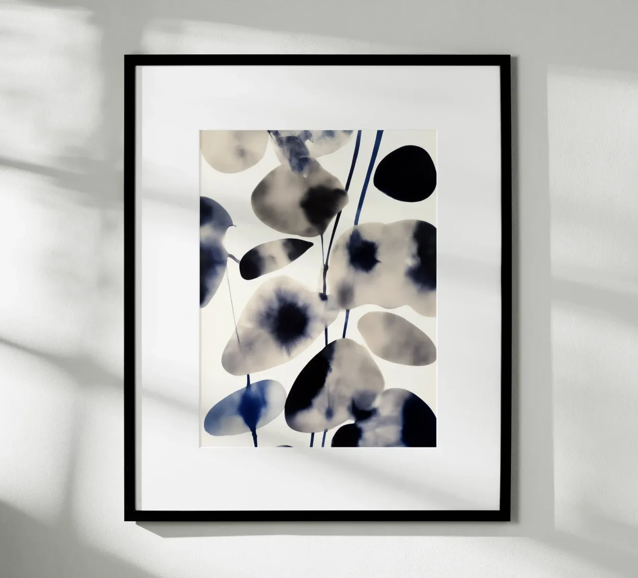 Indigo Bloom poster da Sophia Calder Studio