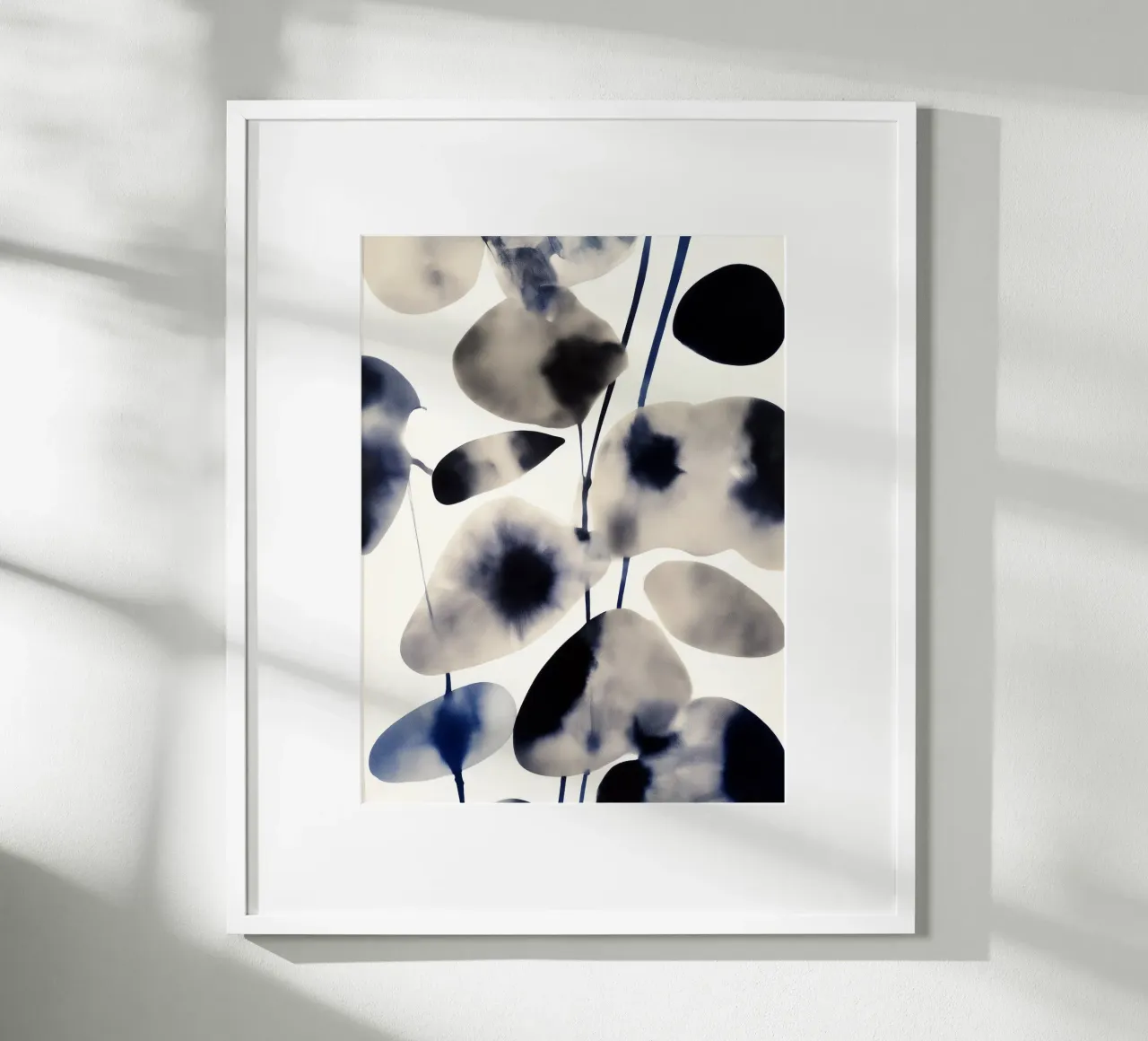 Indigo Bloom poster da Sophia Calder Studio