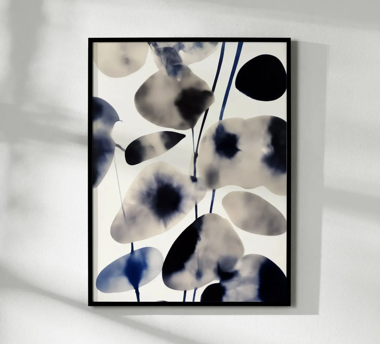 Indigo Bloom poster da Sophia Calder Studio