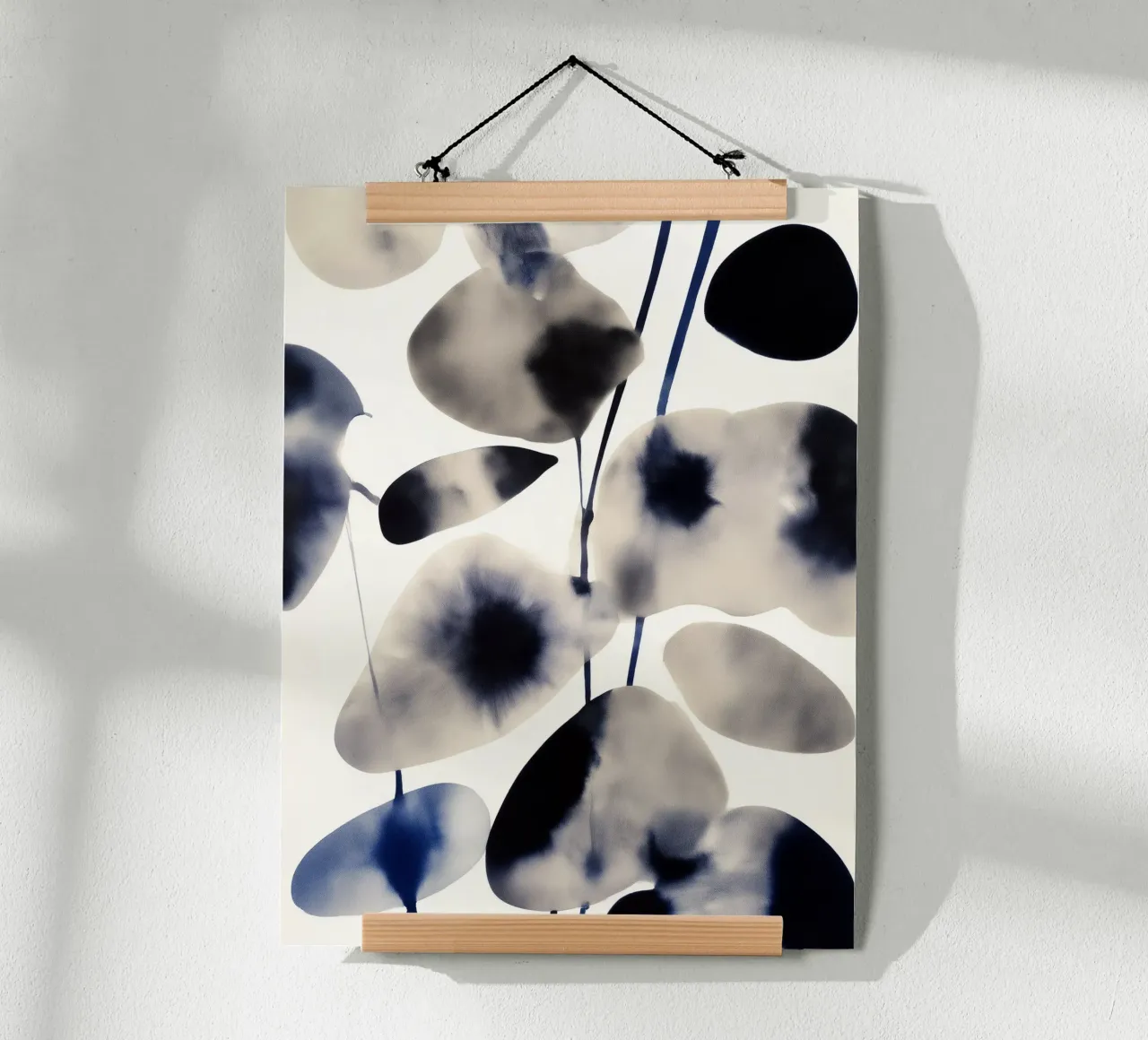 Indigo Bloom poster da Sophia Calder Studio