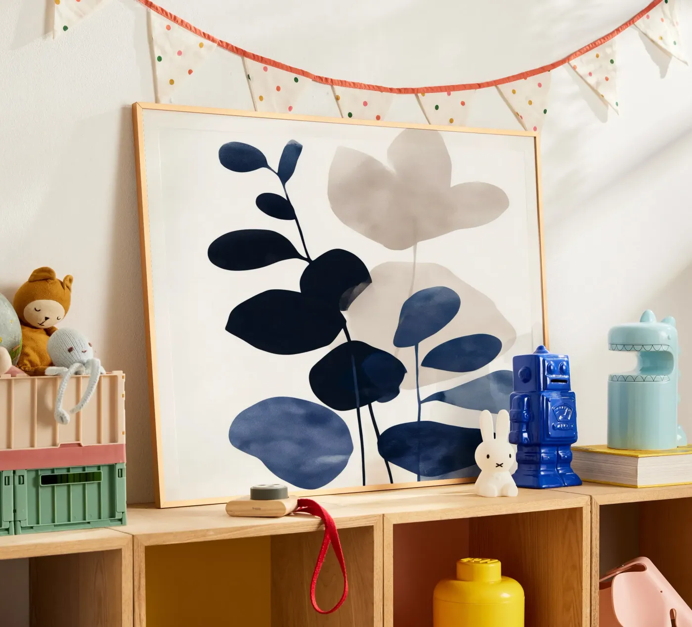 Midnight Eucalyptus poster by Sophia Calder Studio