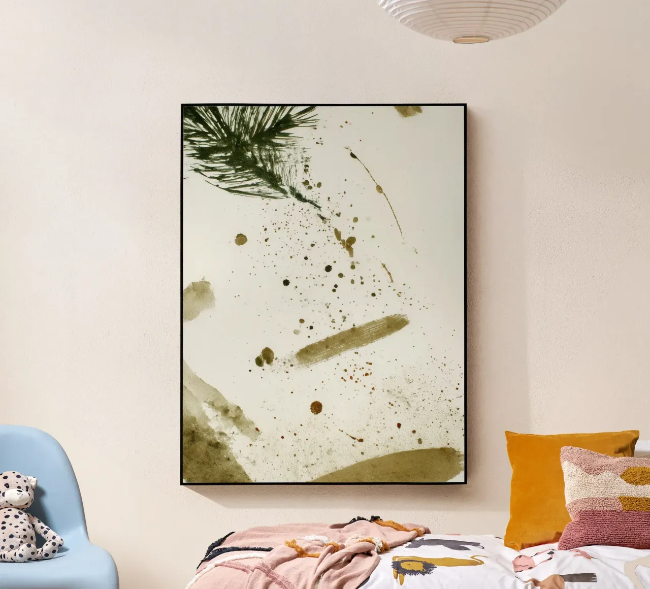 Pine Study acryl van Louise Wilder Studio