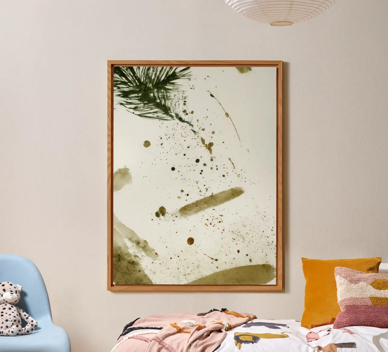 Pine Study forex plate by Louise Wilder Studio