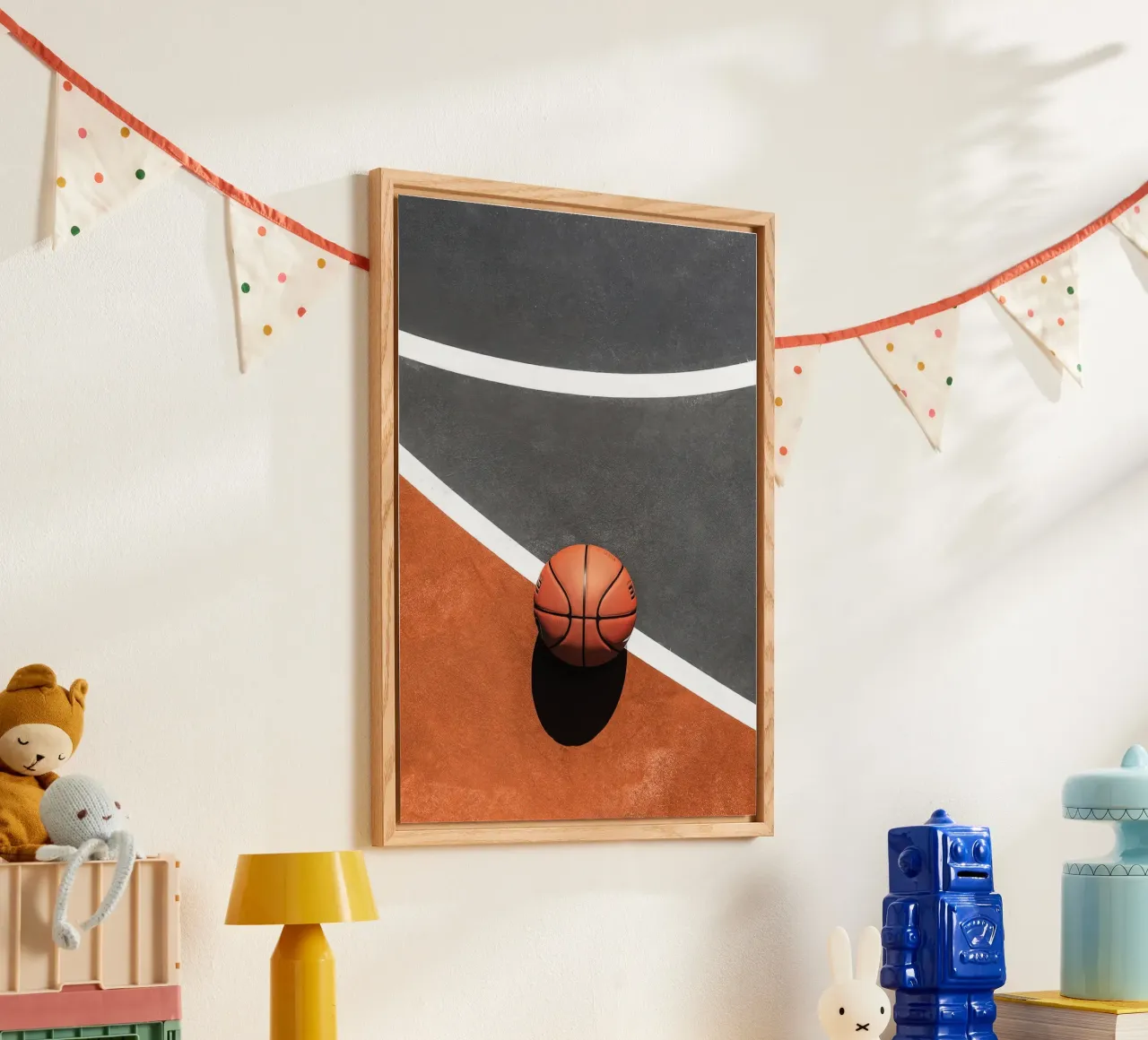 Basket in campo plexiglass da World of Pearce