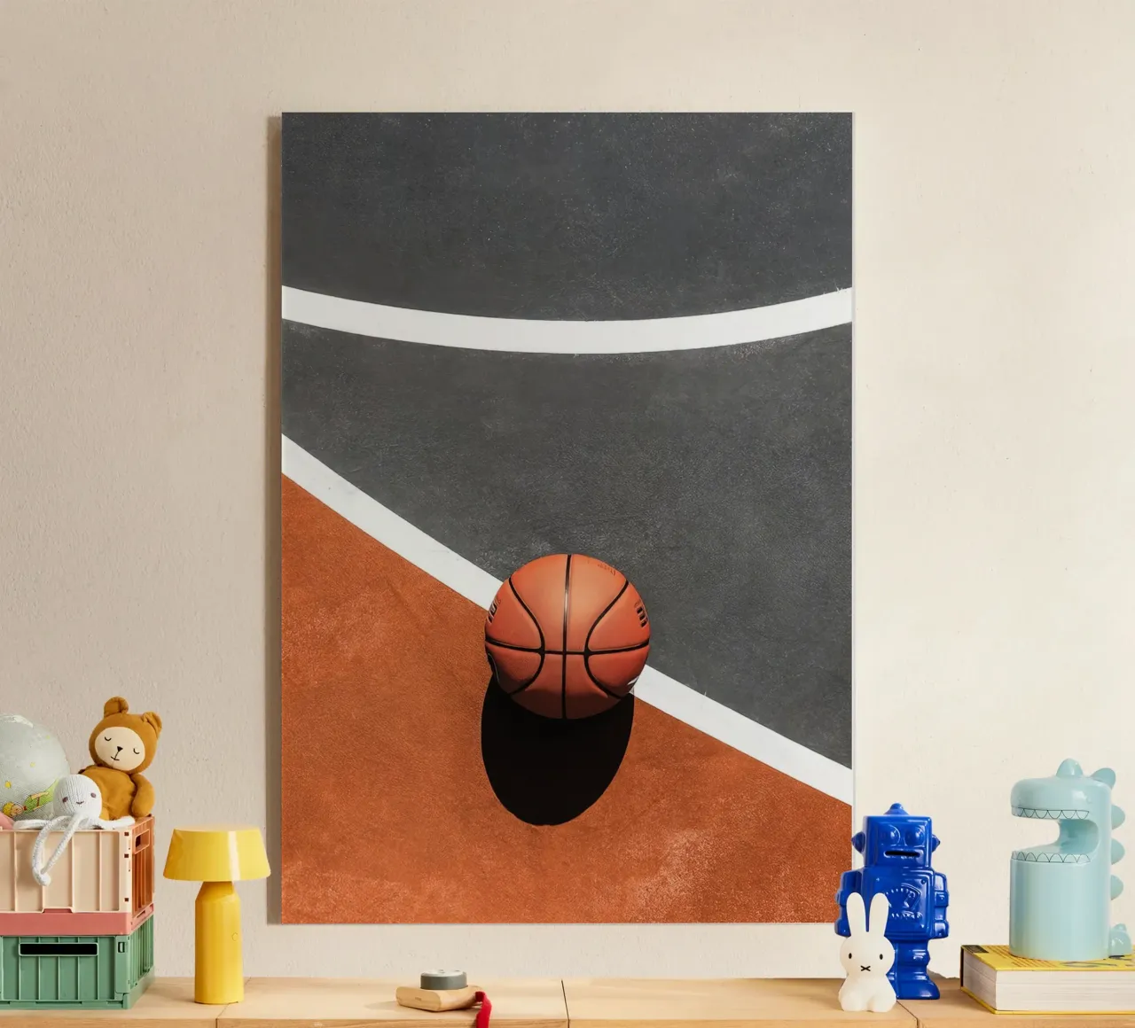 Basket in campo plexiglass da World of Pearce