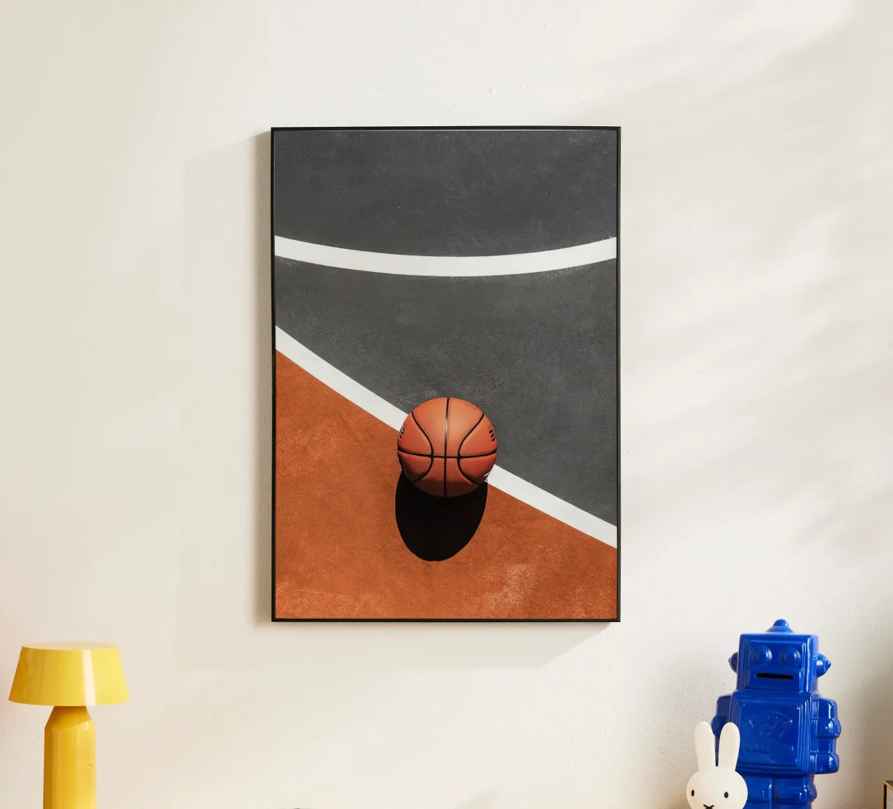 Basket in campo alluminio dibond da World of Pearce