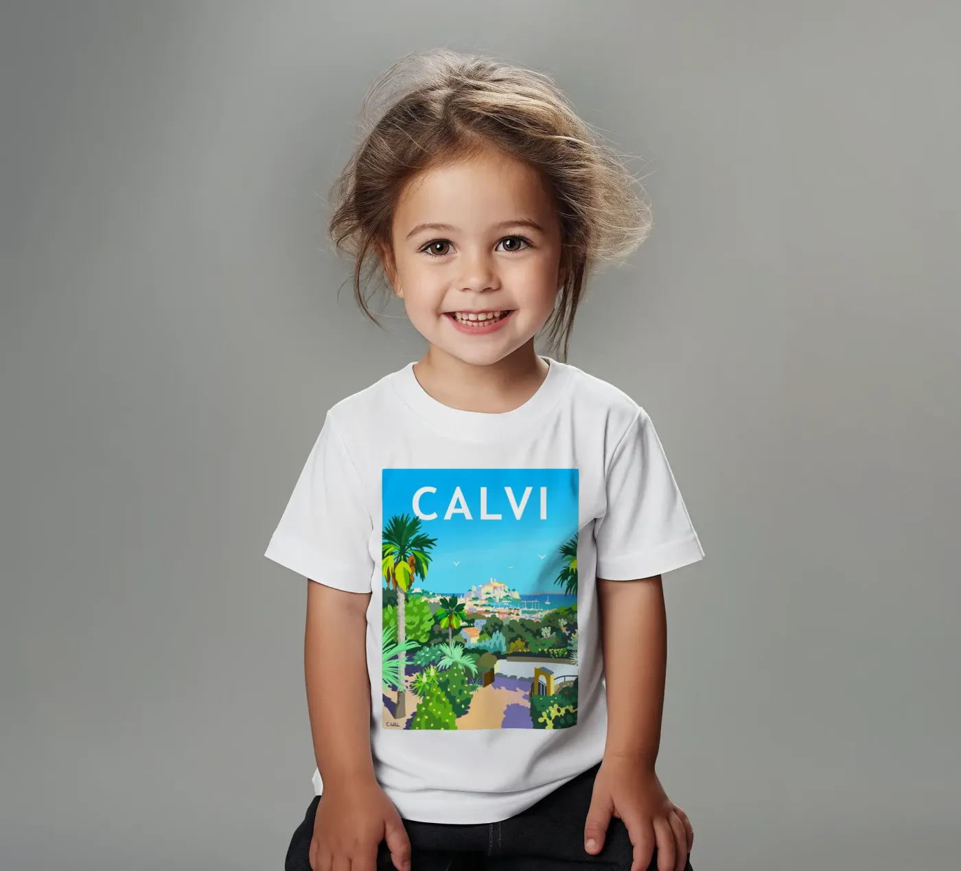 Calvi t-shirt bambini da C.WILL