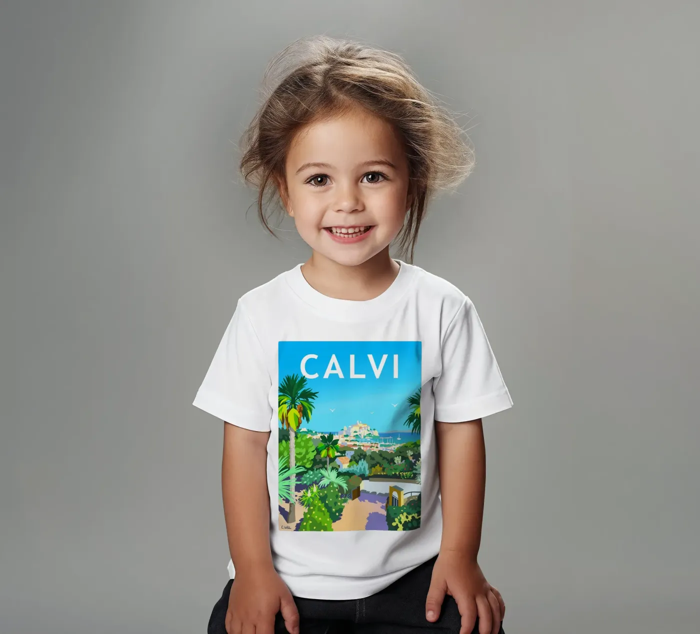 Calvi t-shirt bambini da C.WILL
